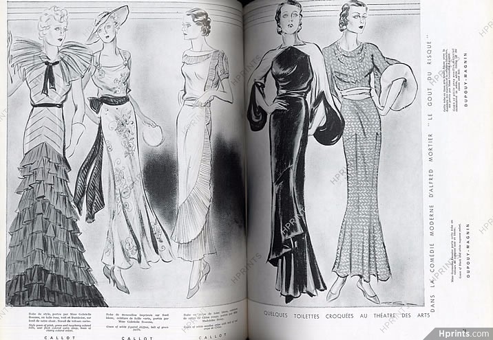 L'Art et la Mode 1934 N°23, Dilkusha, Madeleine Vionnet