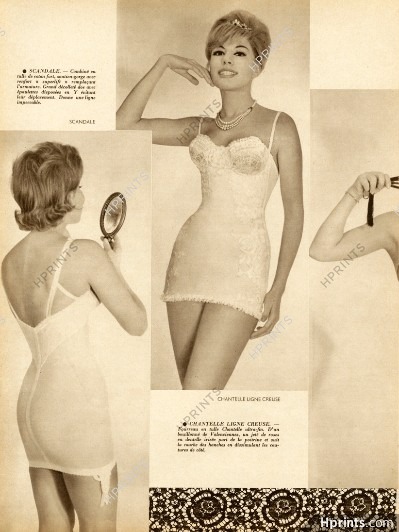 1951 AD JANTZEN Nylon Girdles, Panty Girdles & Bras pinups by Pete