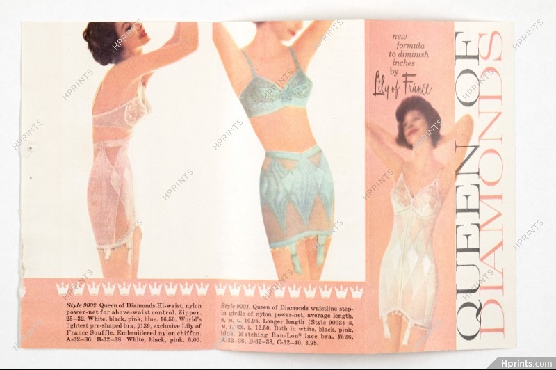 1955 Formfit Girdles Advertisement Sexy Pin Up Vintage AD 