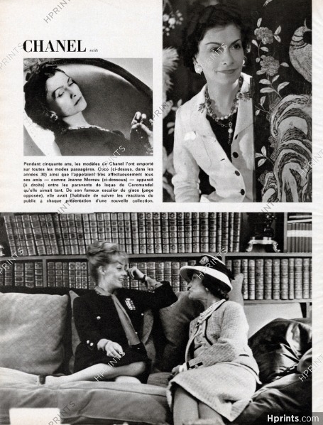 Coco Chanel : de toutes les époques, 1971 - Text by Bernard