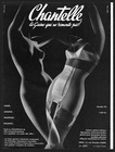 Chantelle 1956 Girdle, Bra, Photo Deval (Nude, model 303)