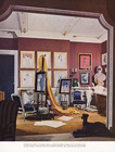 Chez Gruau à Paris, 1951 - L'Atelier du peintre René Gruau