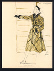 Madeleine de Rauch 1945 René Gruau, Coat