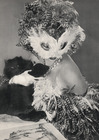 Léonor ou l'invention romanesque, 1949 - Leonor Fini Photo André Ostier, Feathers, Mask