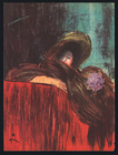 René Gruau 1946 L'Etoile de Zibeline, Fur Hat