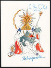 Schiaparelli (Perfumes) 1946 Le Roy Soleil, Salvador Dali