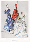 Jacques Demachy 1947 Jeanne Lanvin, Mad Carpentier, Robert Piguet, Tissus Ducharne