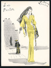 Jeanne Lanvin 1944 Ce soir on joue... Lady Macbeth, Christian Bérard
