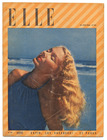 ELLE N°32 du 25 Juin 1946 René Gruau Balenciaga Schiaparelli