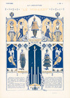 Armand Vallée 1913 Le Minaret Paul Poiret, Cora Laparcerie, Mireille Corbé, Oriental Dance, Phot. Waléry