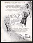 Lily of France (Lingerie) 1954 Christian Dior, Corselette