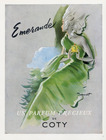 Coty 1949 Emeraude, Un Parfum Précieux, René Jeandot