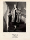 Maurice Kotler (Furs) 1949 Mme Roger Guthmann de Buenos-Ayres, Fur Coat Fashion Photography