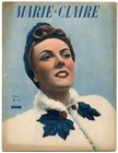 Marie Claire 1941 N°193 René Gruau, Hats, Shoes