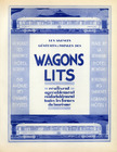 Compagnie des Wagons Lits 1928 Pullmann-Car, Lithograph PAN P.Poiret, Train
