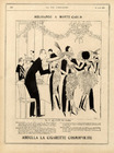 Abdulla 1921 Mélisande Monté-Carlo Fish n°3, Au Café de Paris
