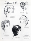 Antoine (Hairstyle) & Carita Alexandre, Antonio, Guillaume, Georgel 1954 Pierre Simon