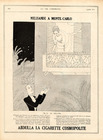 Abdulla 1921 Mélisande Monte-Carlo Fish n°6, au Balcon