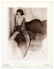 Edouard Chimot 1931 Parallèlement, Sexy Looking Girl