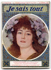 Je Sais Tout N°69 1910 Sarah Bernhardt