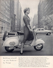 Vespa (Motor Scooter) 1956 New Yorkers