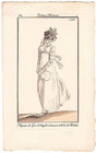 Le Journal des Dames et des Modes 1812 Costume Parisien N°1230