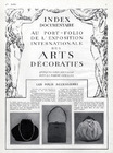Exposition des Arts Décoratifs - Idées Nouvelles dans la Parure, 1925 - International Exposition of Decorative Arts