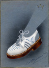 Mercadier (Shoes) 1945 Original Drawing by Albert Mercadier Designer