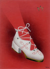 Mercadier (Shoes) 1945 Original Drawing by Albert Mercadier Designer