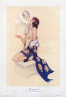 Suzanne Meunier 1926 Démasquée ! - Pulling off her Mask ! Woman Smoking