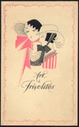 Pierre Imans (Leaflet) 1924 Charles Martin, Polychromatic Wax Busts
