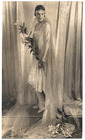 Yvonne Gregory (Photographer) 1929 Original Photo for Marshall & Snelgrove with Doris Cooper (Model) Signed photo