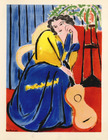 Henri Matisse 1945 La Femme à la Mandoline