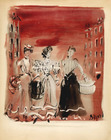 Christian Bérard 1945 Midinettes