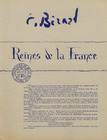 Reines de la France, 1950 - Christian Bérard