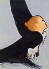 René Gruau 1950 Sphinx