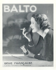 Balto (Cigarettes, Tobacco Smoking) 1935 Laure Albin Guillot