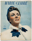 Marie Claire 1941 N°193 René Gruau, Hats, Shoes