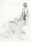 Callot Soeurs 1930 Backless Evening Gown, Paul Valentin