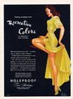 Holeproof (Hosiery, Stockings) 1941 Merlin, Pinup Pin-up