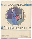 Le Jardin des Modes Nouvelles 1912 N°2, Georges Lepape, Maggie Salcedo (Salzedo), Francisco Javier Gosé, Pierre Brissaud, Tango, Ice Skating