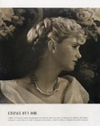 Fernand Aubry (Hairstyle) & Mellerio Dits Meller (Necklace) 1947
