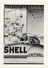 Shell (Motor Oil) 1934 Sahara, Algeria