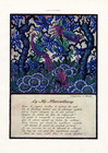 Les Iles Merveilleuses, 1927 - Georges Baudin Poem Comtesse de Noailles, Illustration