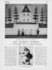 Les Ballets Suédois, 1921 - La Boite à Joujoux, Costumes André Hellé, Axel Witzansky Buffoon, Jean Borlin