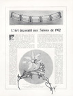 Georges Fouquet (Jewels) 1902 Necklace, Hair Clip, Art Nouveau Style, Back Brooch Glycines