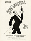 Bénédictine 1925 SEM, waiter, Dom & Munk