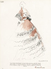 Germaine Lecomte 1947 Bernard Blossac, Evening Gown