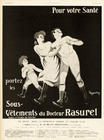 Docteur Rasurel (Underwear) 1909 Cappiello