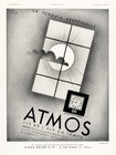 Atmos 1931 Pendulum Jean Carlu Jaeger-leCoultre